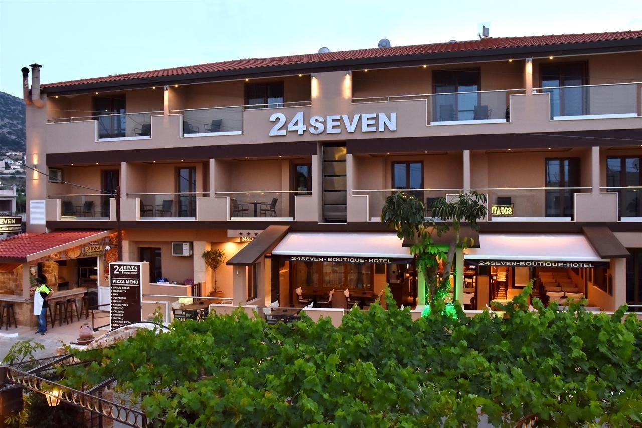 24 Seven Boutique Hotel Malia  Bagian luar foto